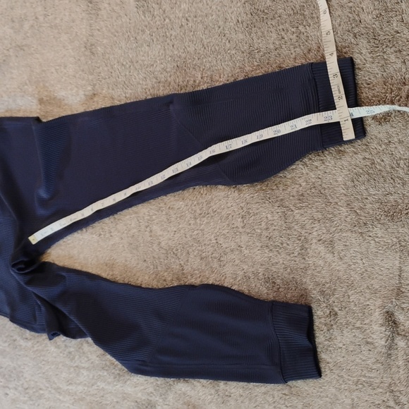 ALALA Raya Ribbed Navy Leggings - Picture 6 of 8